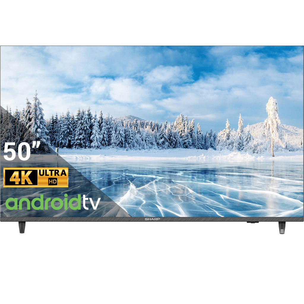 Android Tivi Sharp  4K 50 inch 4T-C50DJ3X