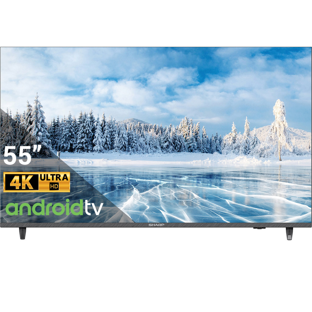 Android Tivi Sharp 4K 55 inch 4T-C55DJ3X