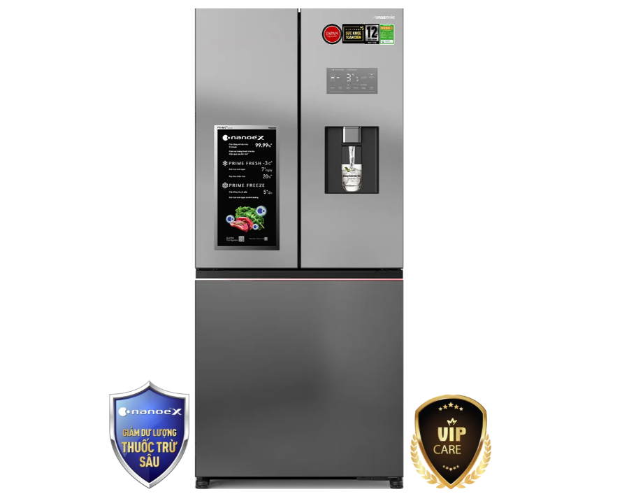 Tủ lạnh Panasonic inverter 495 lít NR-CW530XHHV