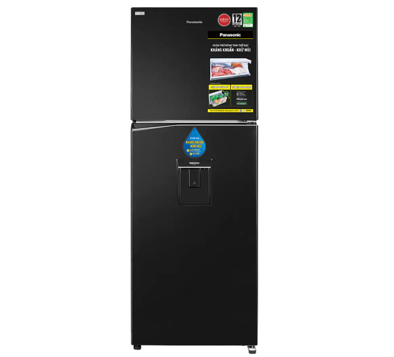 Tủ lạnh Panasonic inverter 366 lít NR-BL381WKVN