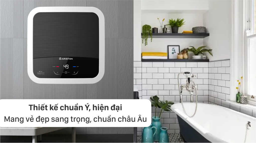 Bình nóng lạnh gián tiếp Ariston 30 lít AN2 30 LUX-D AG+