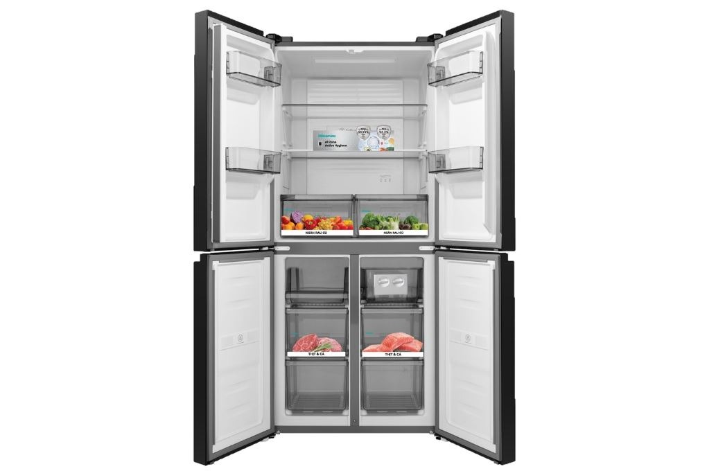 Tủ lạnh Hisense Inverter 427 lít Multi Door RQ559N4EBU