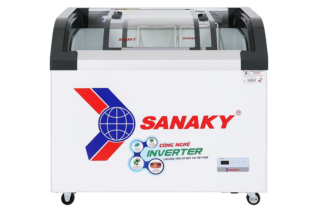 Tủ Đông kính cong Sanaky Inverter 280 lít VH-3899K3B