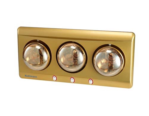 Đèn sưởi nhà tắm Kottmann 3 bóng K3B-Y