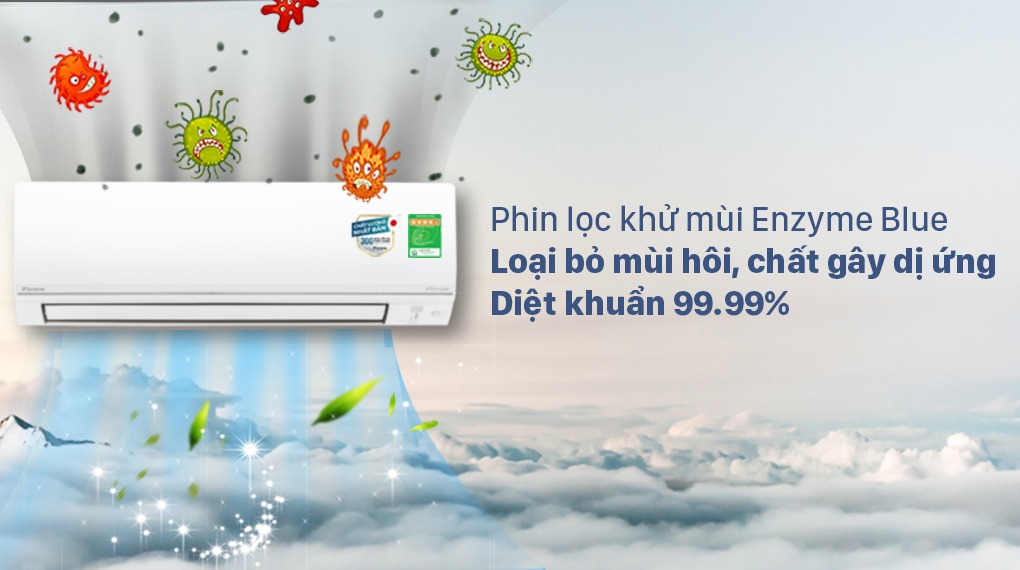 Điều hòa Daikin 18000 btu 2 chiều Inverter FTHF50VAVMV