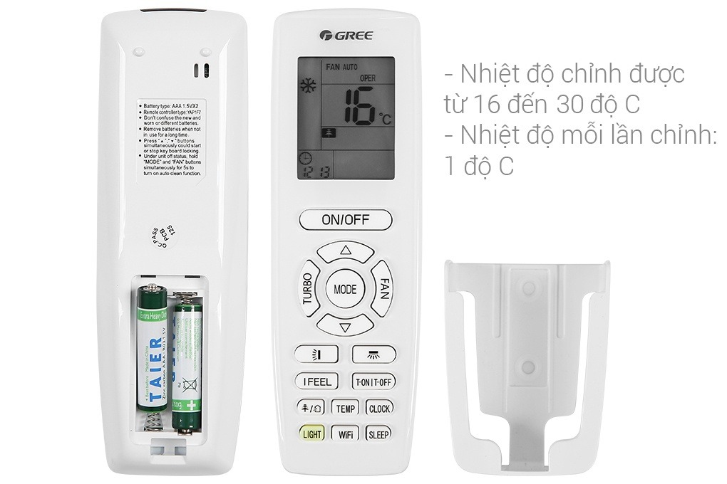 Điều hòa Gree 12000BTU 1 chiều Inverter GWC12PB-K3D0P4