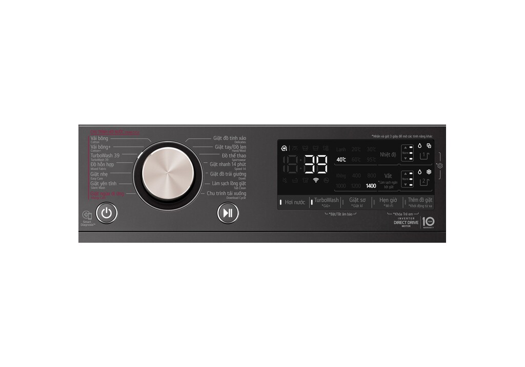 Máy giặt sấy LG Inverter giặt 13 kg - sấy 8 kg FV1413H3BA