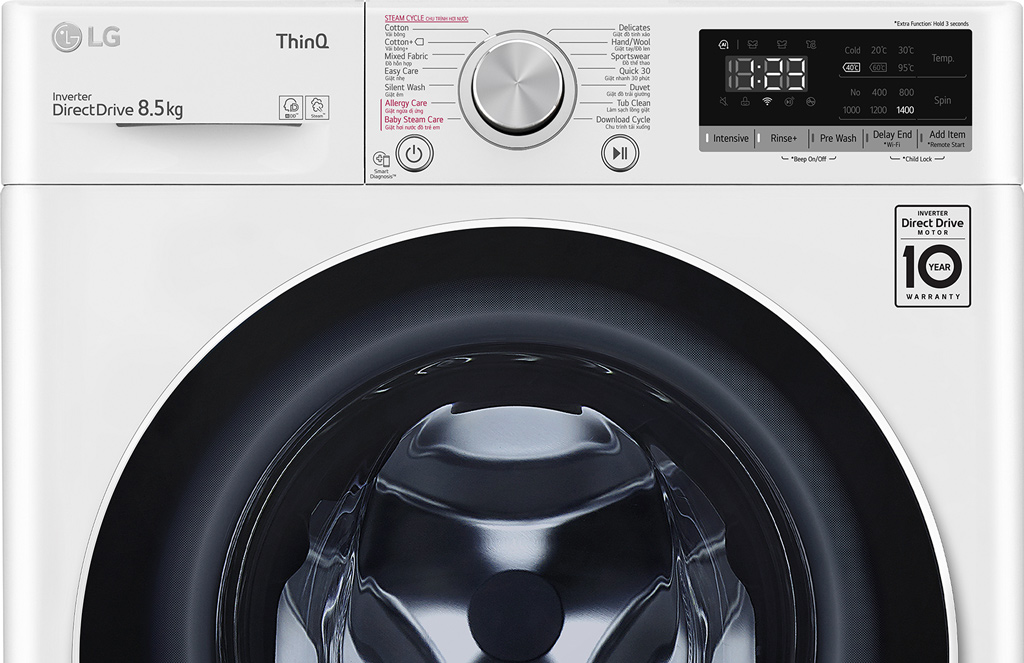 Máy giặt LG Inverter 8.5 Kg lồng ngang FV1408S4W