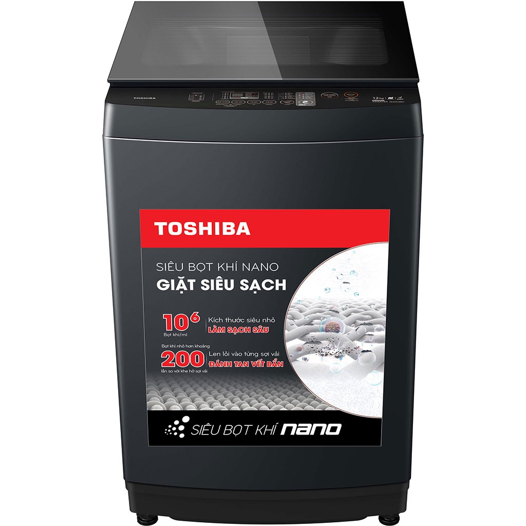 Máy giặt Toshiba Inverter lồng đứng 12 kg AW-DUK1300KV(MK)