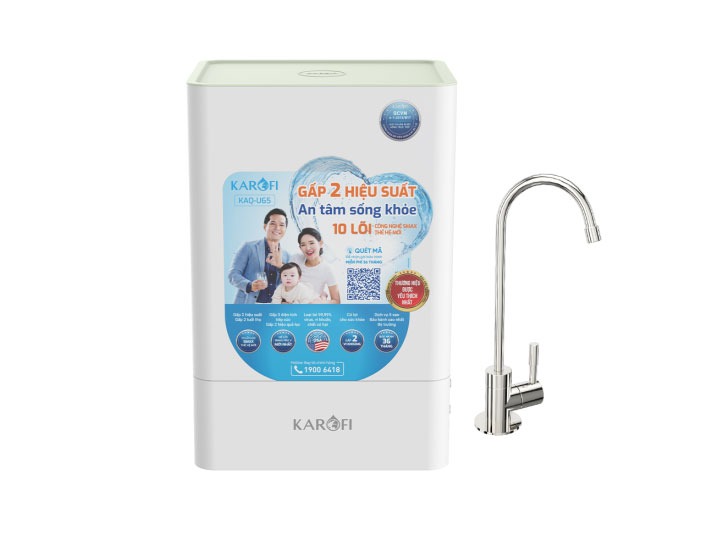 Máy lọc nước RO Karofi KAQ-U65