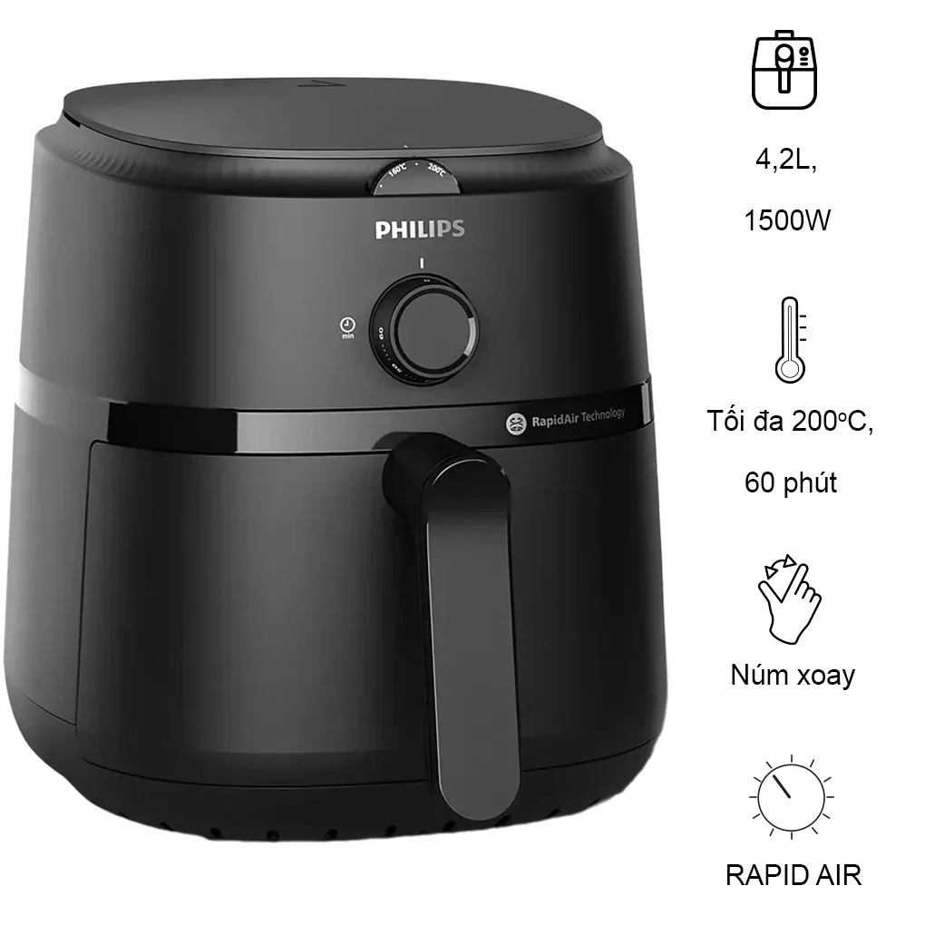 Nồi chiên không dầu Philips 6.2 lít NA130/00