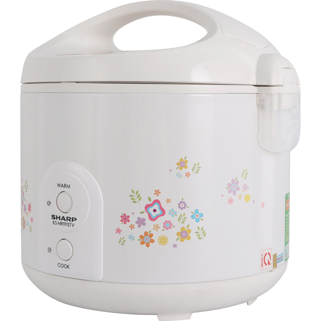 Nồi cơm nắp gài Sharp 1.8 lít KS-NR191STV-CU - Thái Lan