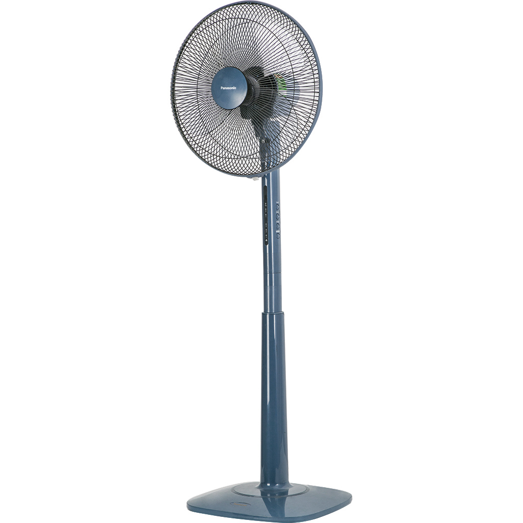 Quạt cây Panasonic 3 cánh F-409KB ( Màu xanh- Có điều khiển )