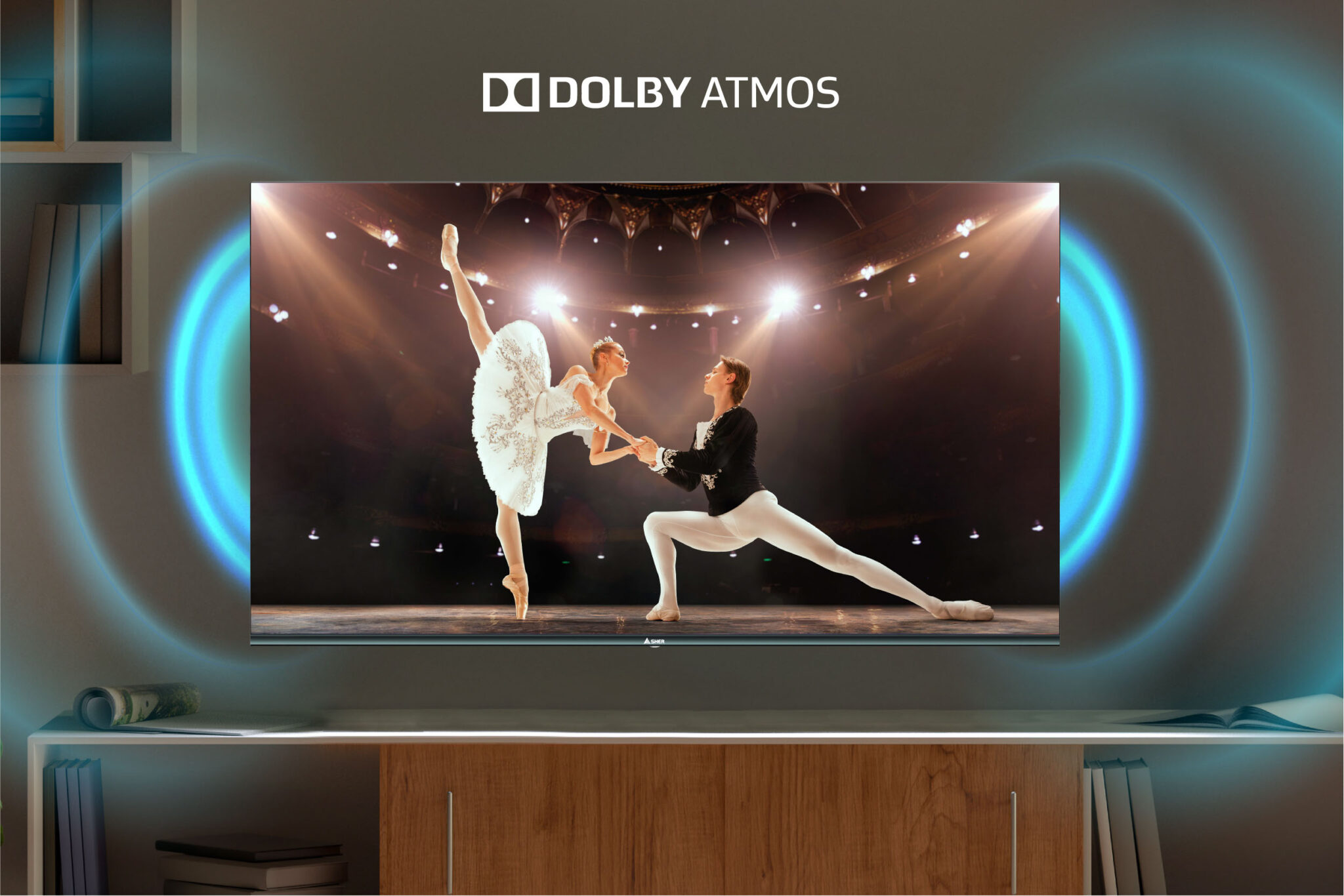 Smart Tivi Asher Full HD 43 inch A-43GF6900