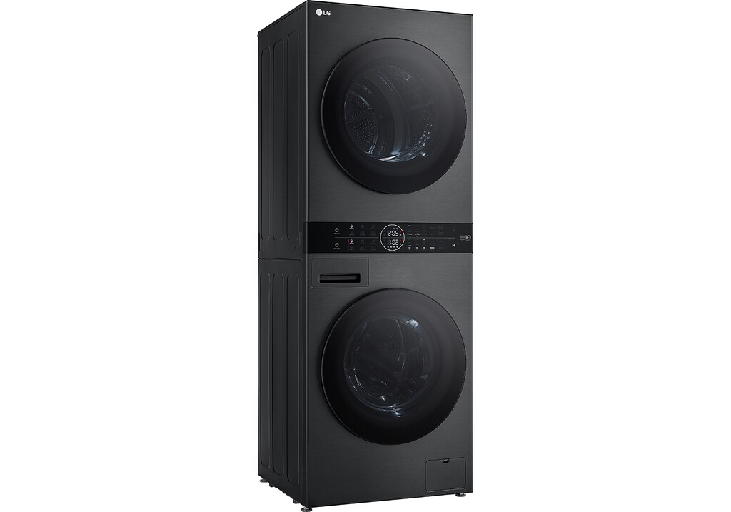 Tháp máy giặt sấy LG WashTower Inverter giặt 14 kg - sấy 10 kg WT1410NHB