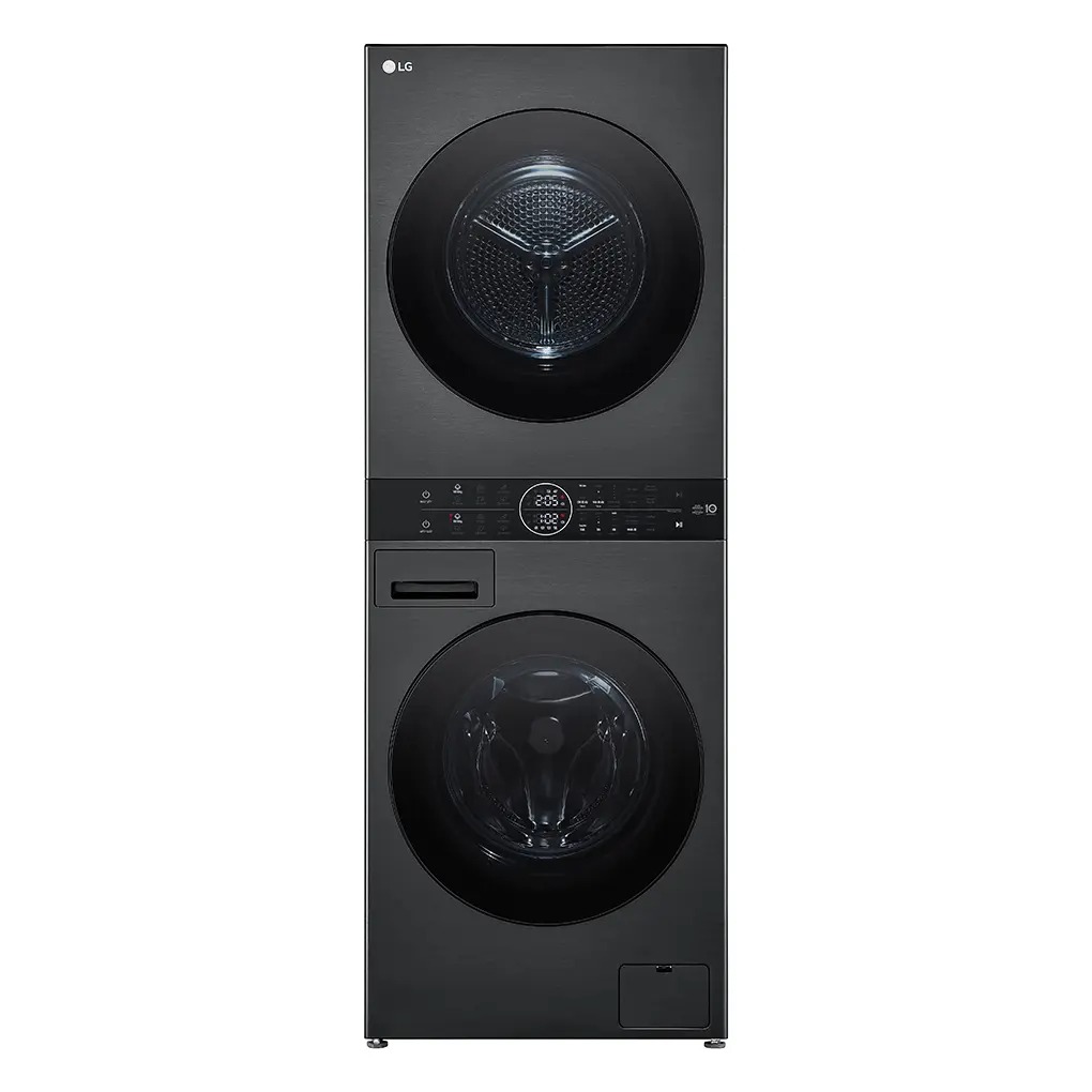 Tháp máy giặt sấy LG WashTower Inverter giặt 14 kg - sấy 10 kg WT1410NHB