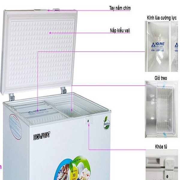 Tủ đông Funiki 162 lít 1 ngăn 1 cánh mở HCF-336S1N1