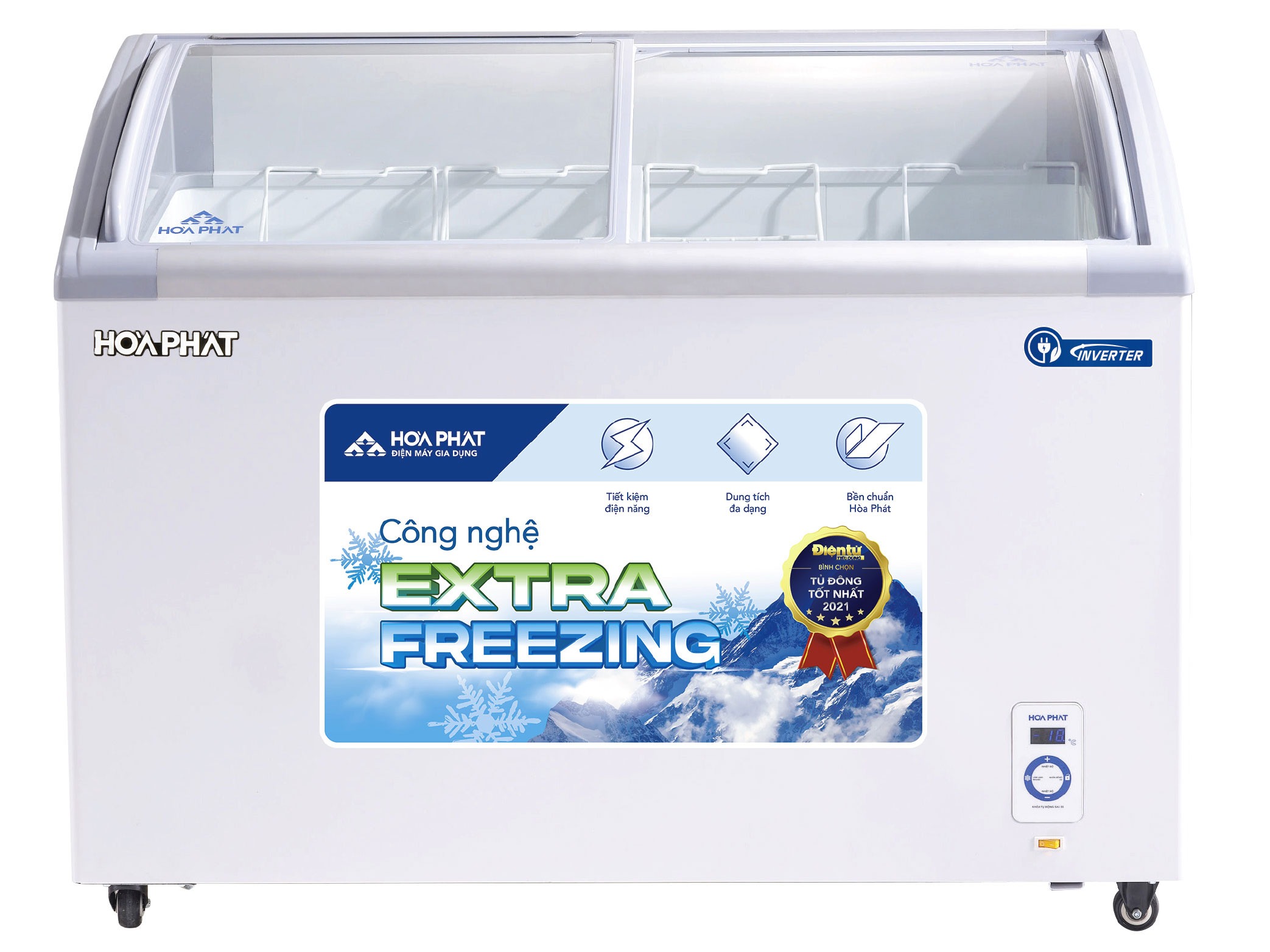 Tủ đông Hòa Phát Inverter 451 lít HSF AD8451.C1