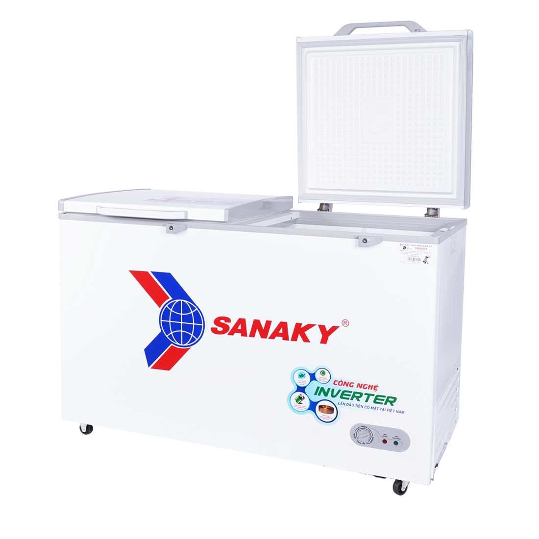 Tủ đông Sanaky Inverter 410 lít dàn đồng VH-5699HY3