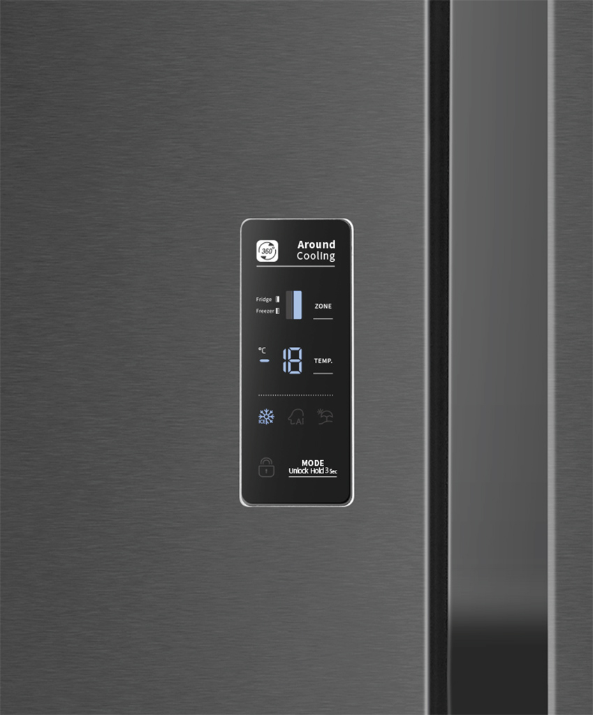 Tủ lạnh Casper inverter side by side 575 lít RS-575VBW