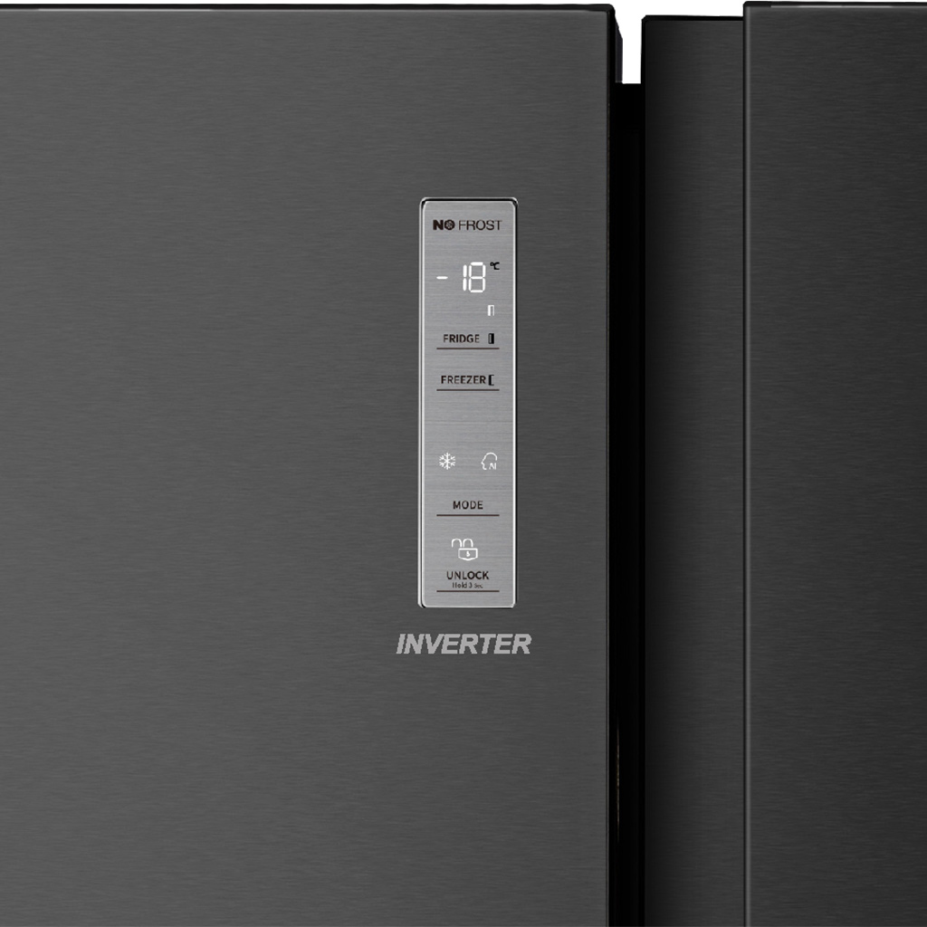 Tủ lạnh Casper inverter side by side 570 lít RS-570VBW