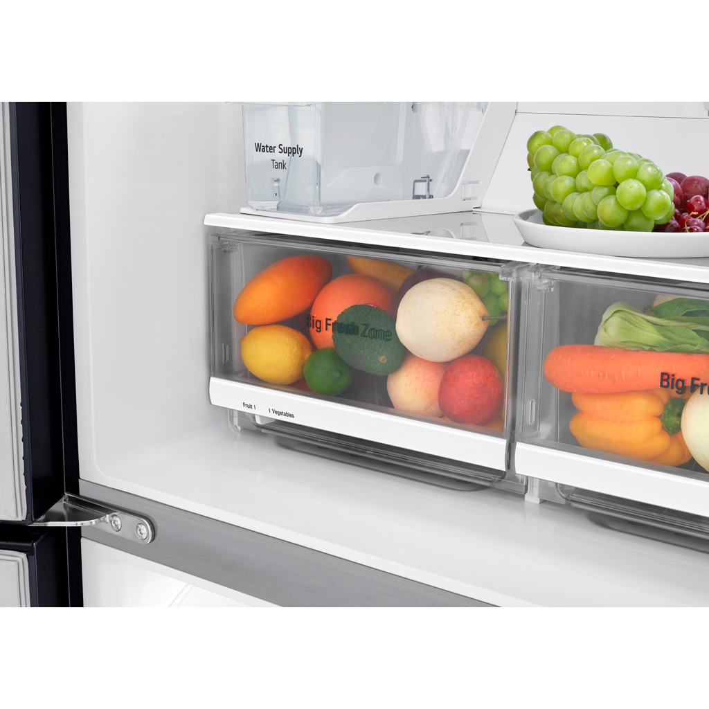 Tủ lạnh LG inverter 570 lít multi door 4 cánh GR-D22MB