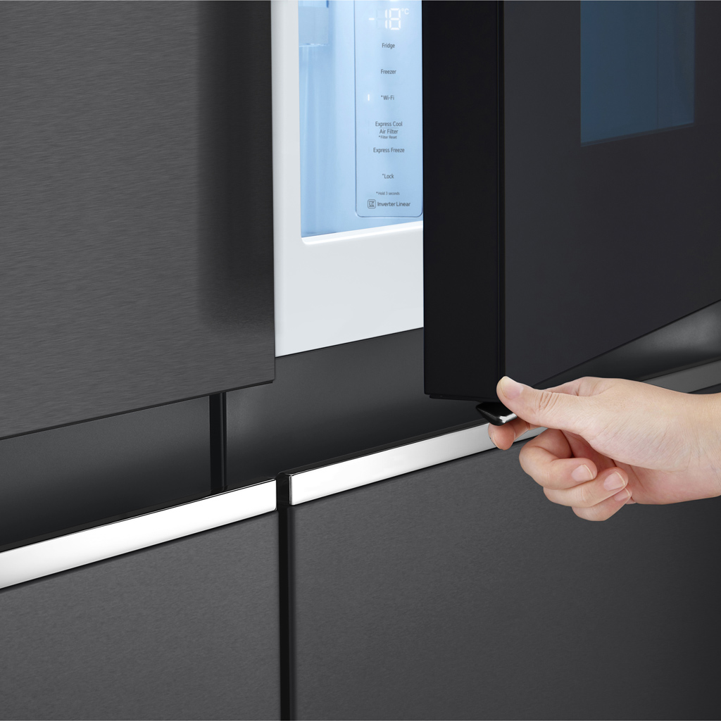 Tủ lạnh LG inverter 655 lít side by side instaview door-in-door GR-Q257MC