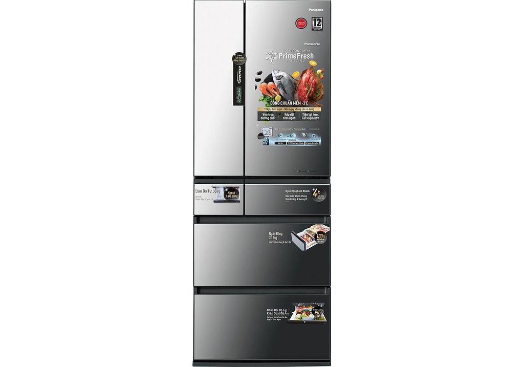 Tủ lạnh Panasonic inverter 589 lít NR-F603GT-N2