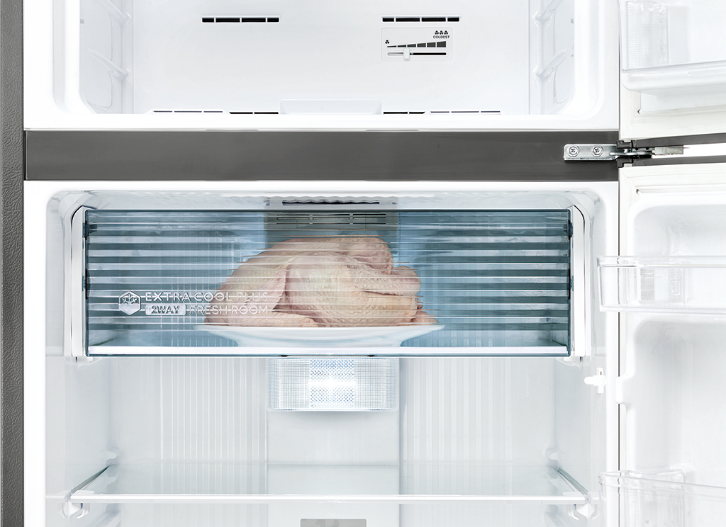 Tủ lạnh Sharp inverter 224 lít SJ-X252AE-SL