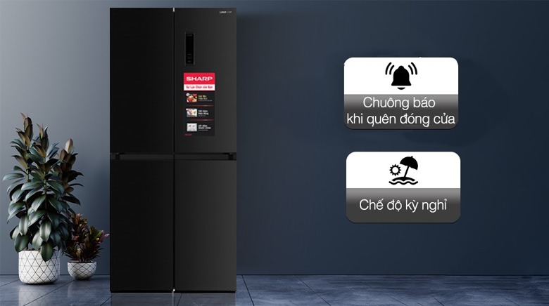 Tủ lạnh Sharp inverter 362 lít multi door SJ-FX420V-DS