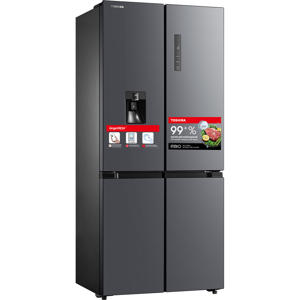 Tủ lạnh Toshiba inverter 509 lít multi door GR-RF605WI-PMV(06)-MG