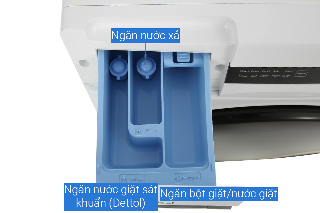 Máy giặt Whirlpool 9kg FWEB9002FW