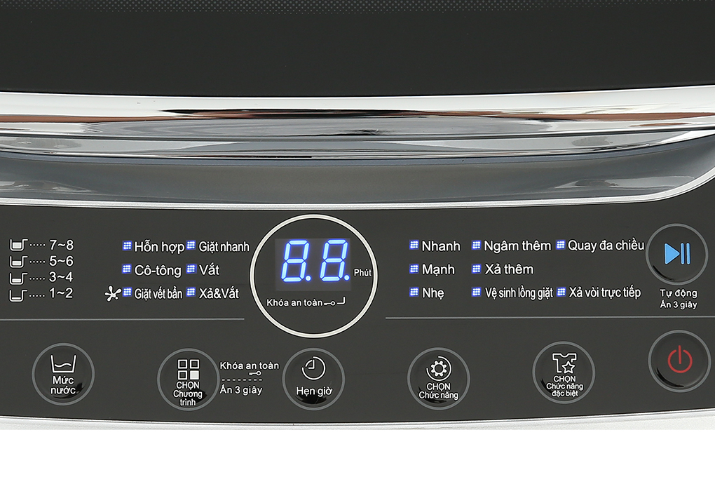 Máy giặt Whirlpool 8.5kg VWVC8502FS