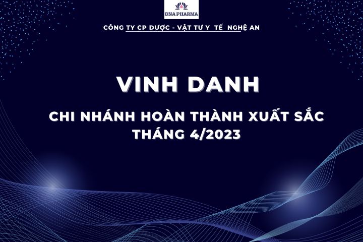 VINH DANH THÁNG 4/2023