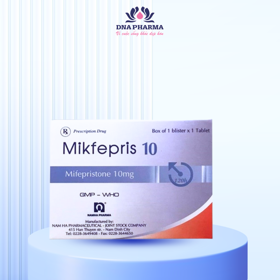 Copy of Viên tránh thai Mikfepris 10mg - Nam Hà