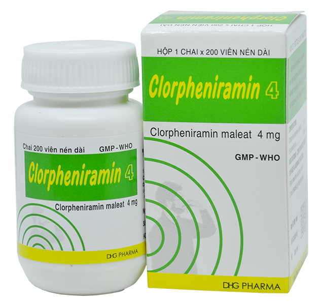Clorpheniramin 4 ch/200 h/1 t/56000 - HG