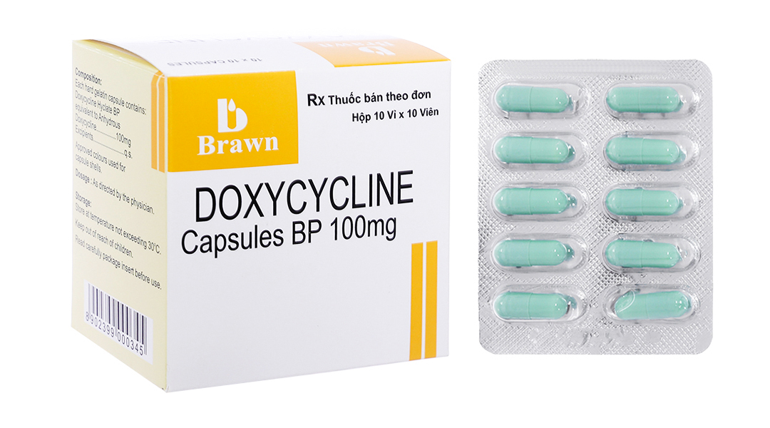 Doxycyclin 100mg -  Ấn Độ