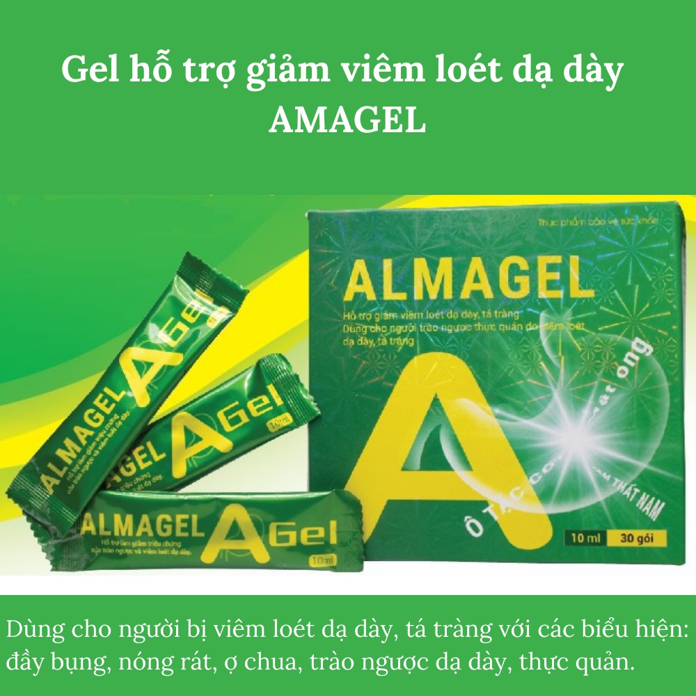 Almagel Hộp 30 gói x 10ml