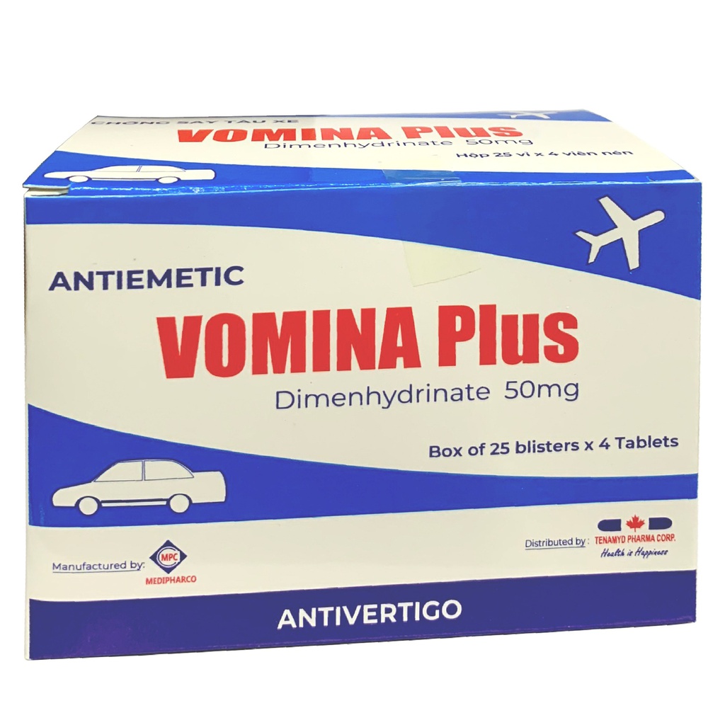 Vomina Plus 50  - Tenamyd- Canada