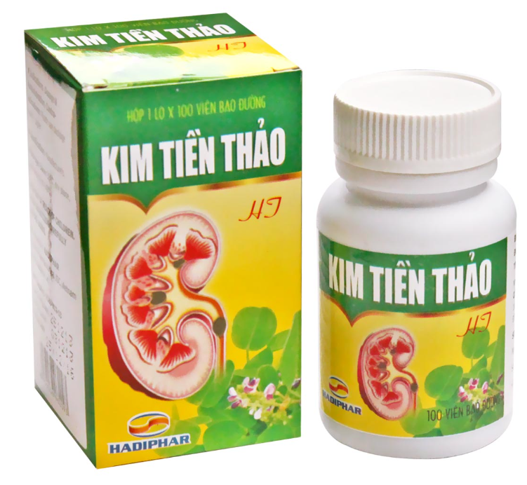 Kim tiền thảo-HT 120mg (K/98 lọ *100 viên) - Hà Tĩnh