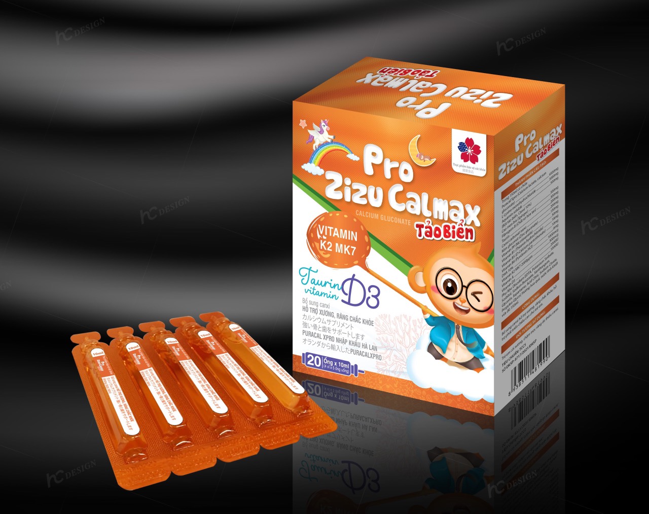 ProZizu calmax tảo biển H/4 vỉ/5 ống 10ml - Minh Hạnh