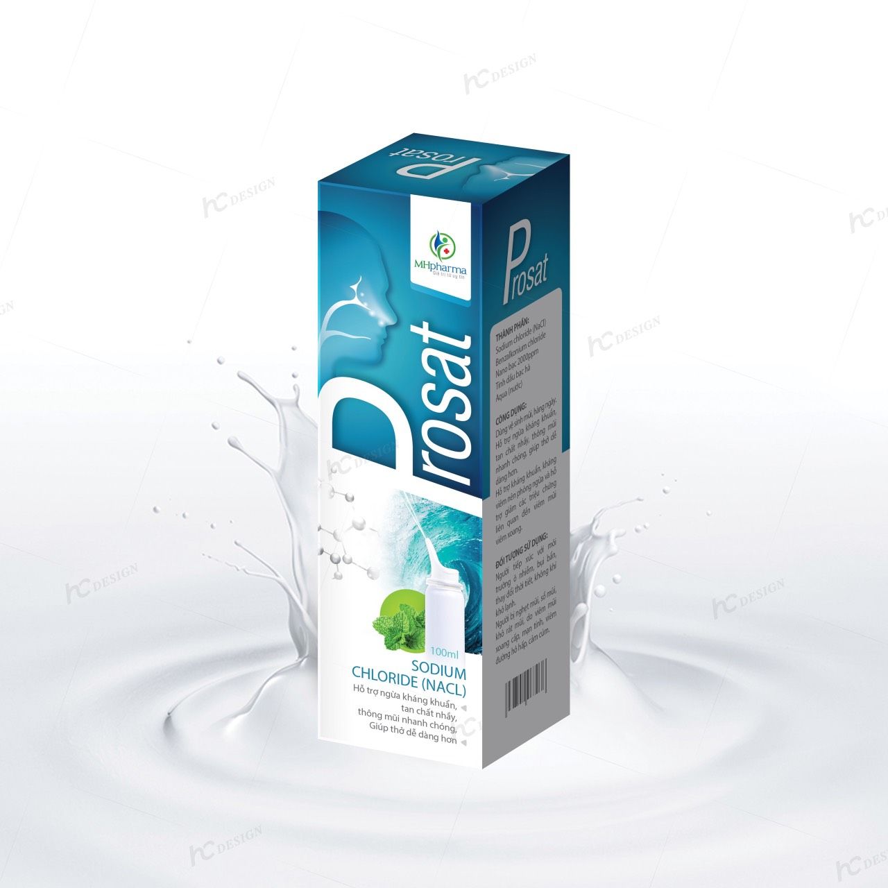 Xịt mũi kháng khuẩn Prosat (lọ 70ml) - Minh Hạnh