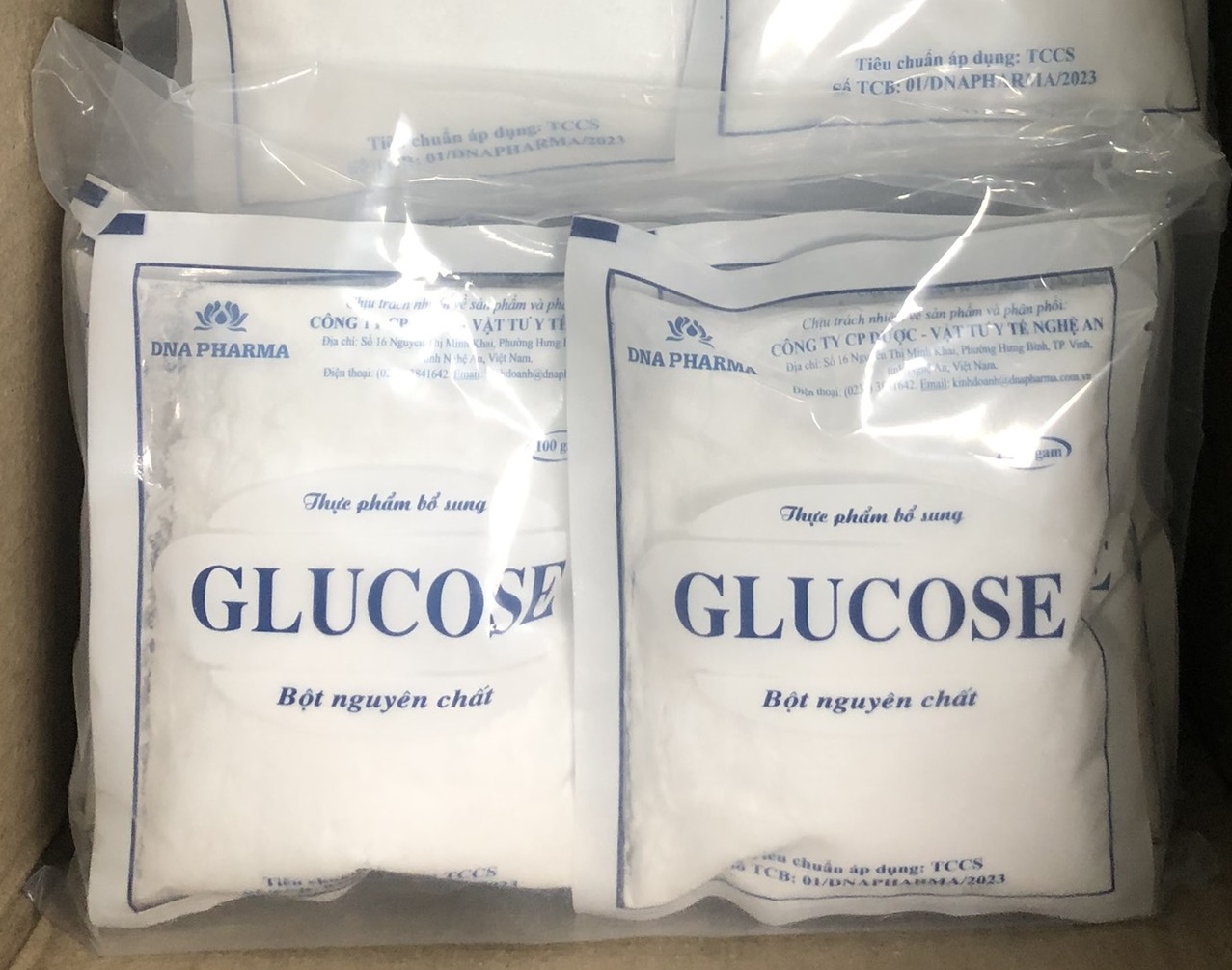 Glucose 100g - T/6bịch/20 Gói - DNA