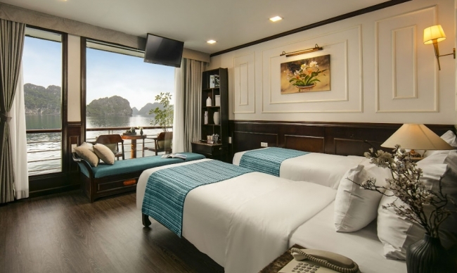 Phòng Premium Deluxe có ban công