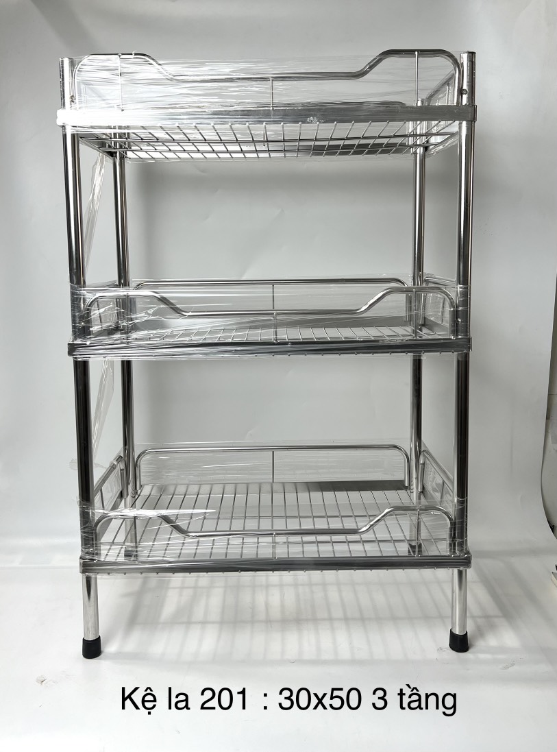 Kệ la 30x40 inox 201 TT