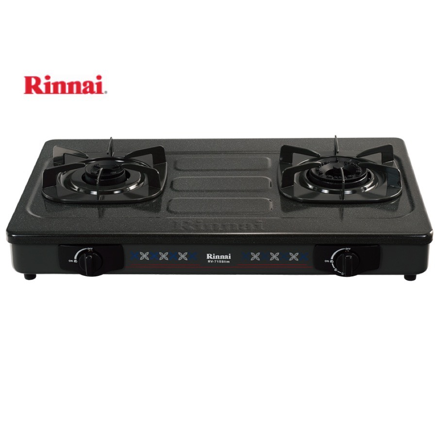 Bếp gas mặt men kim tuyến Rinnai RV-715Slim(G)