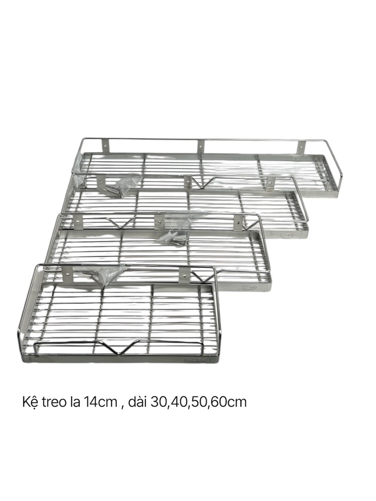 Kệ treo gia vị la 14cm 1 tầng