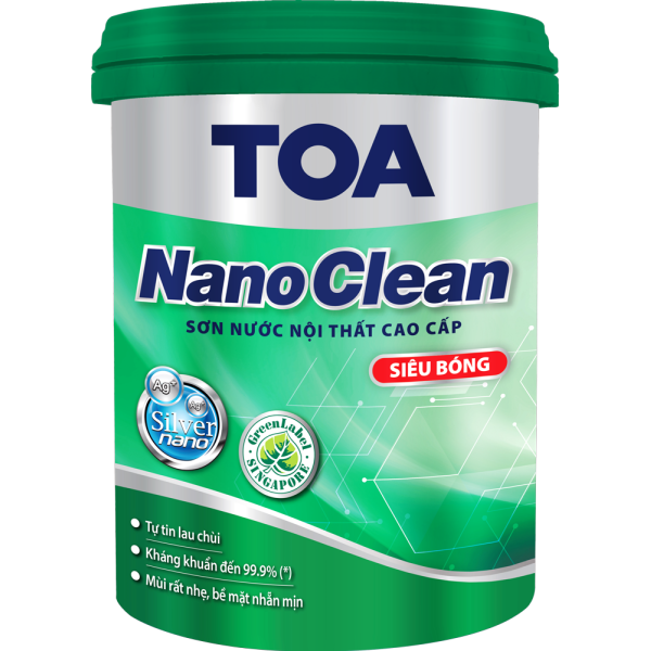 Sơn nội thất cao cấp TOA NanoClean