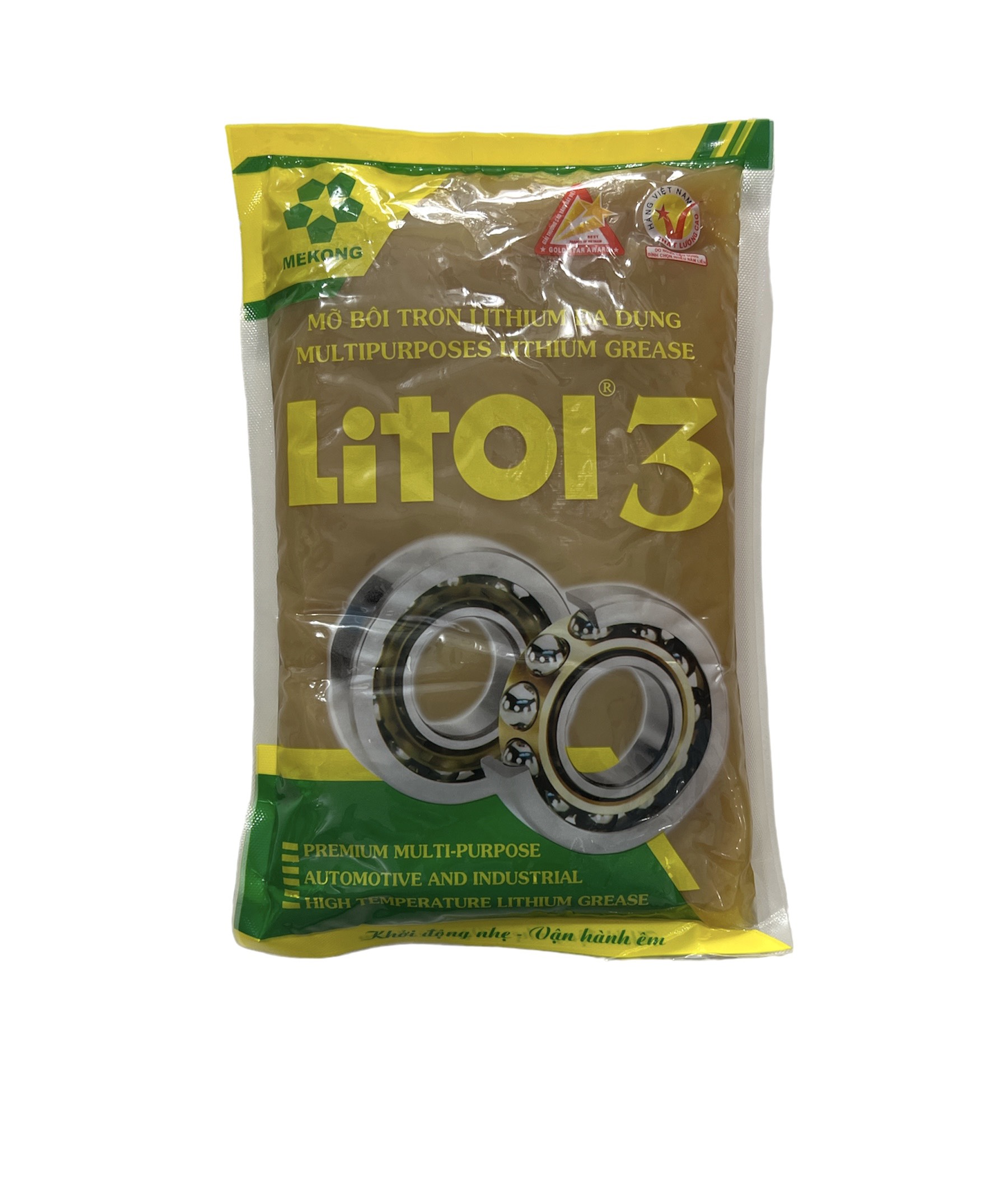 Mỡ bò chịu nhiệt Litol 3 vàng 800g
