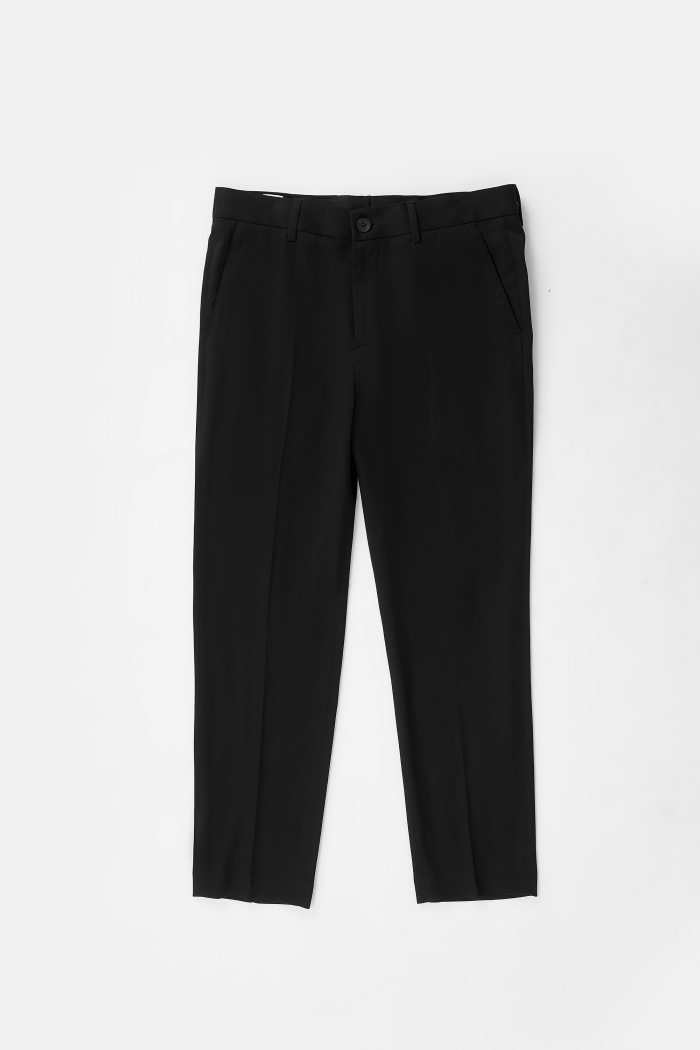 Quần Vải Nam Form Slim Crop